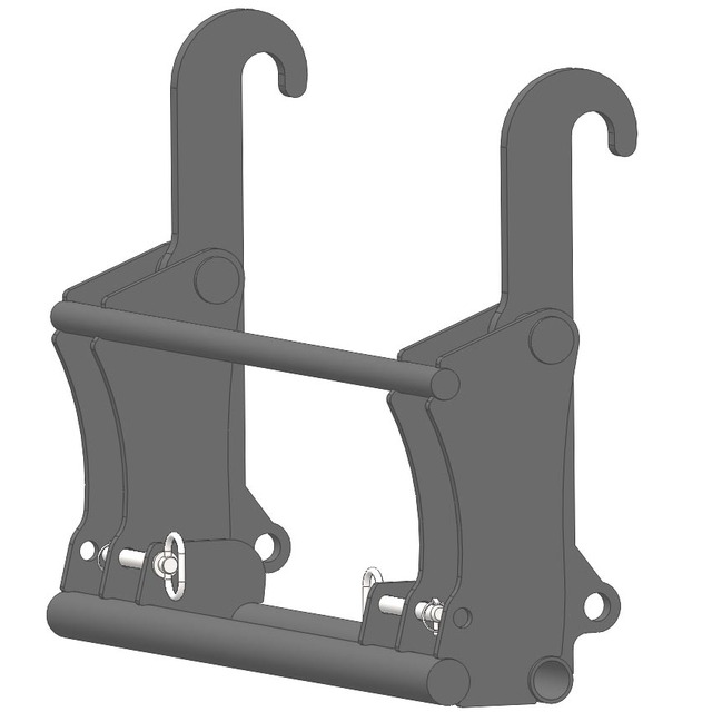 Interface Chargeur Attelage JCB Q-fit-euro référence fournisseur 207153